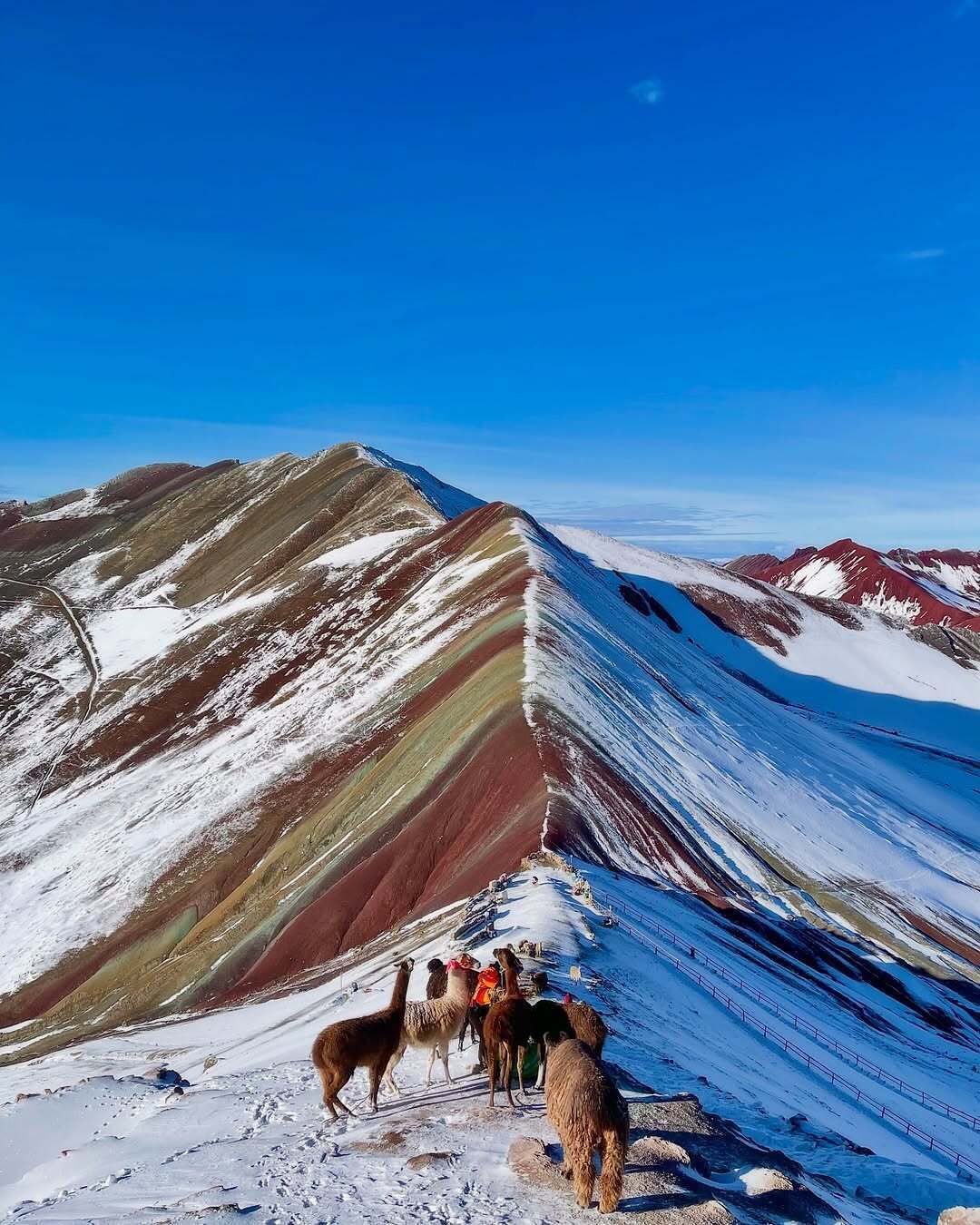 Rainbow mountain, vinicunca