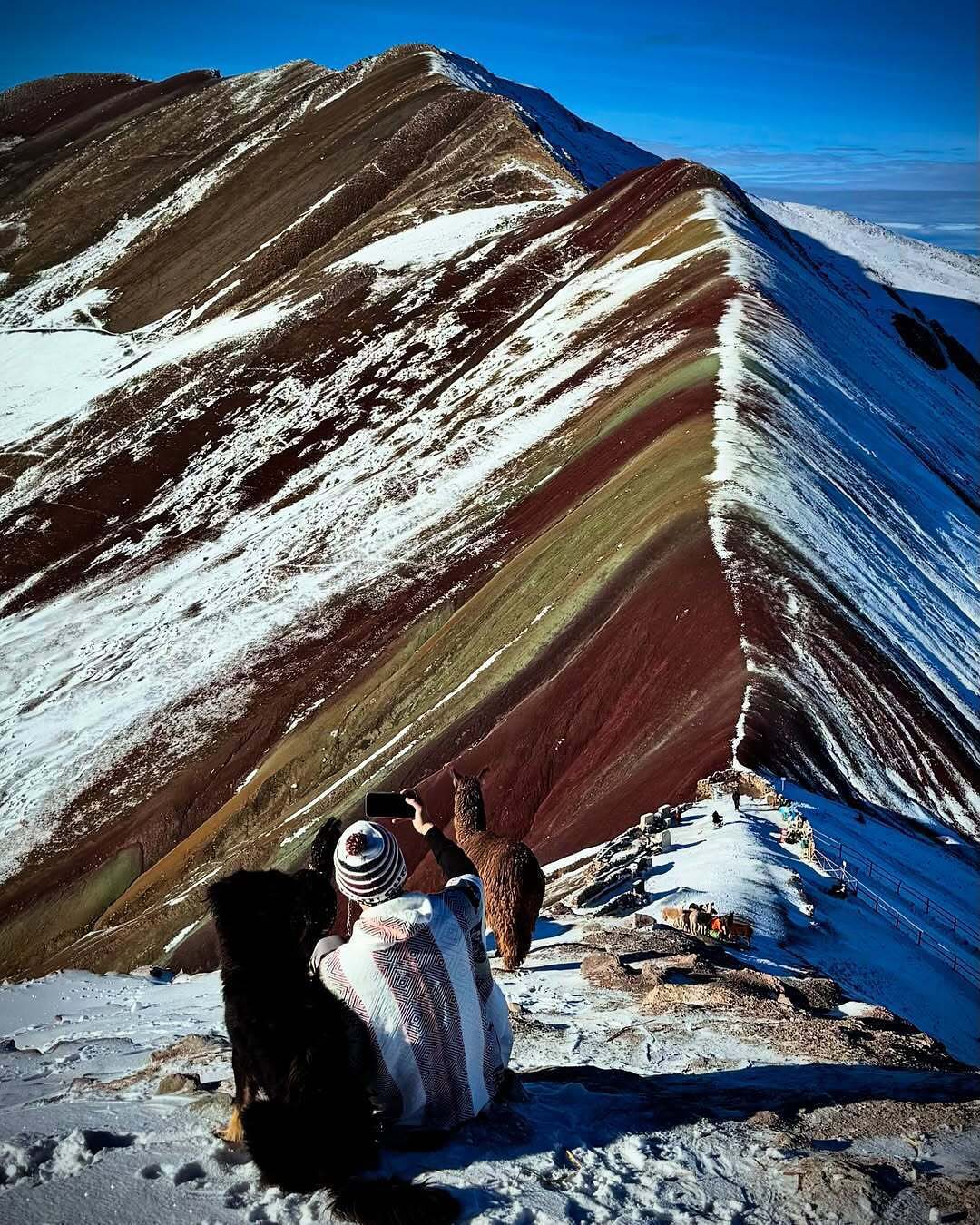 Rainbow mountain, vinicunca